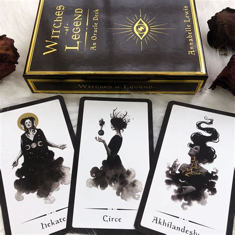 Step into the Shadowrealm with the Night Witch Oracle Deck Instruction Book